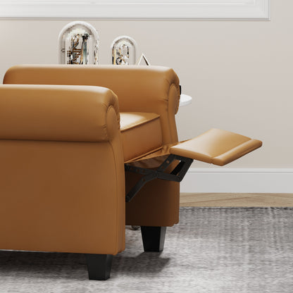 35.04 Adjustable Tufted Arm Chair with Sturdy Legs