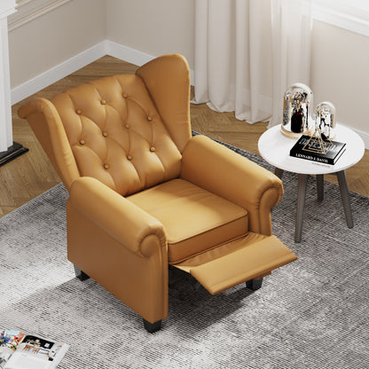 35.04 Adjustable Tufted Arm Chair with Sturdy Legs