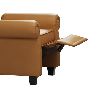 35.04 Adjustable Tufted Arm Chair with Sturdy Legs