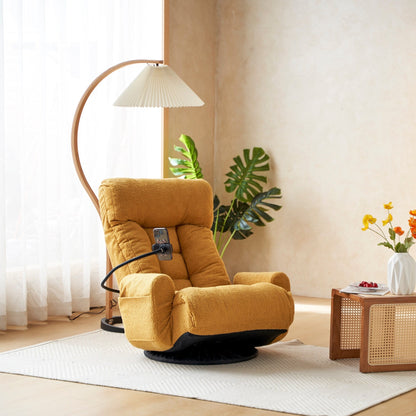 360 Degree Rotatable Sofa Chair Adjustable Lounge Chair Foldable Game Chair Recliner with Phone Holder