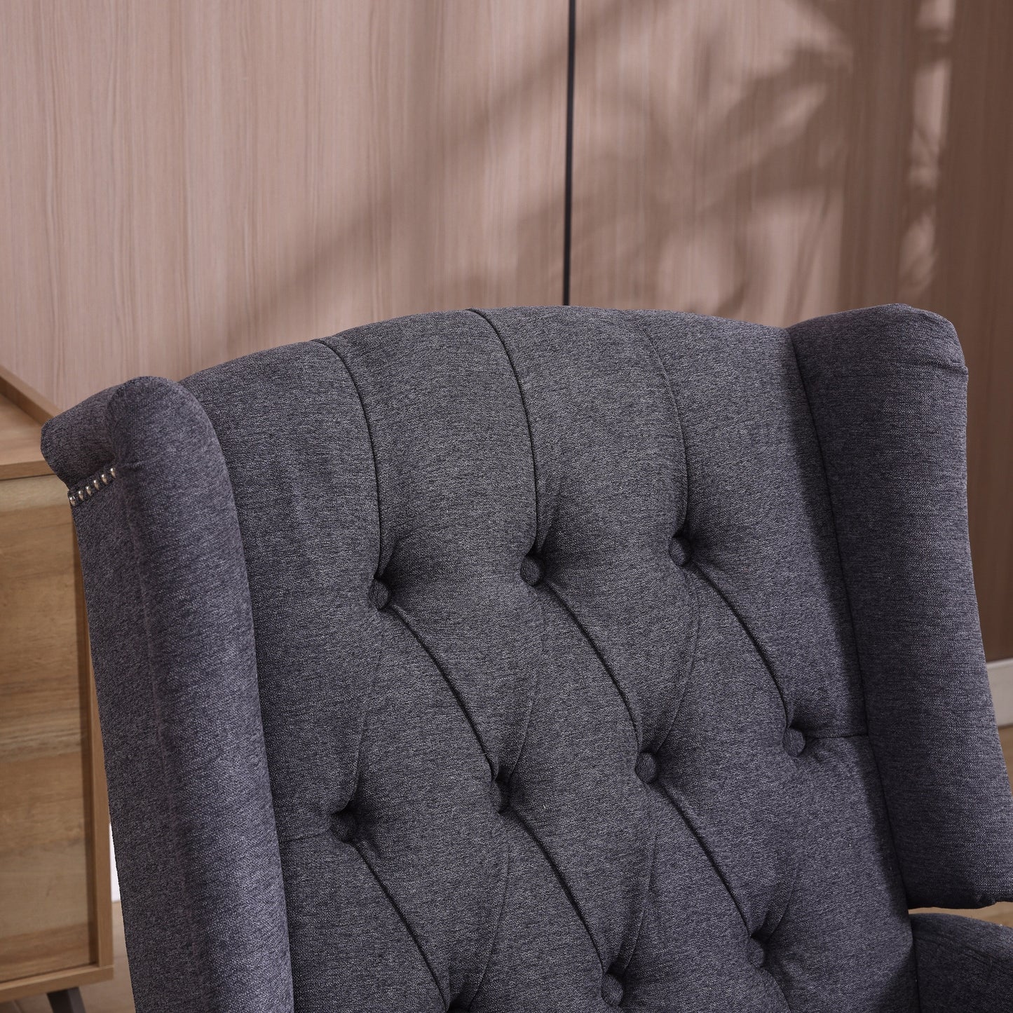 360 Degree Swivel Nursery Rocking Chair