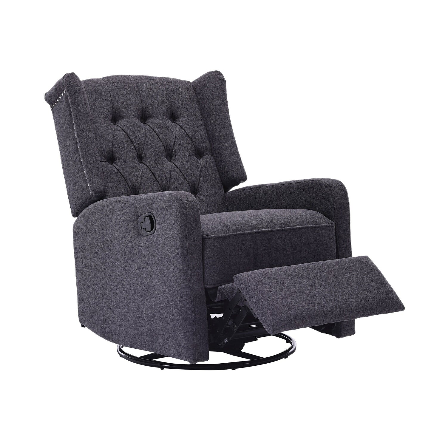 360 Degree Swivel Nursery Rocking Chair