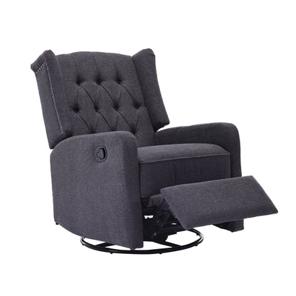 360 Degree Swivel Nursery Rocking Chair