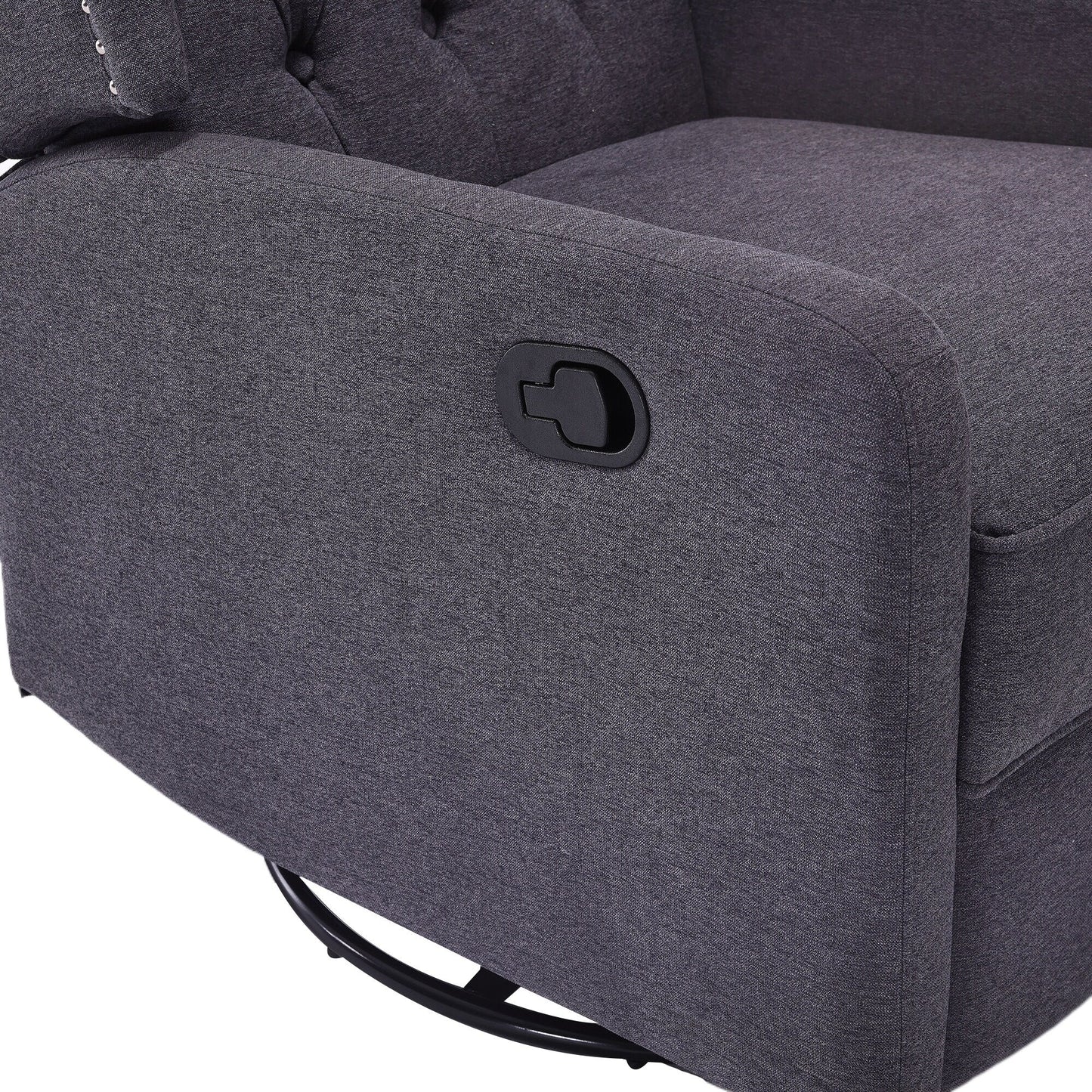 360 Degree Swivel Nursery Rocking Chair