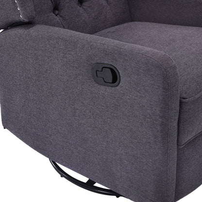 360 Degree Swivel Nursery Rocking Chair