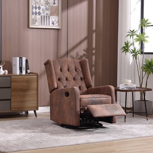360 Degree Swivel Nursery Rocking Recliner Chair