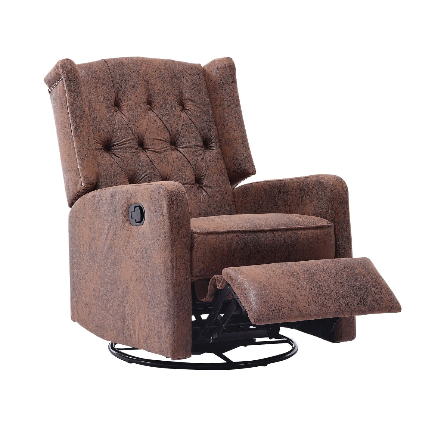360 Degree Swivel Nursery Rocking Recliner Chair
