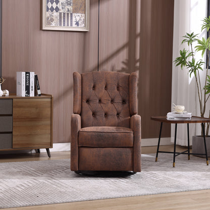 360 Degree Swivel Nursery Rocking Recliner Chair