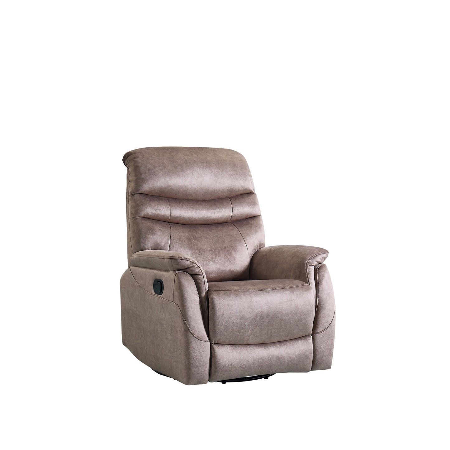 360 Swivel Rocking Recliner Chair Modern Velvet Lounge Chair Adjustable Single Sofa with Lumbar Support