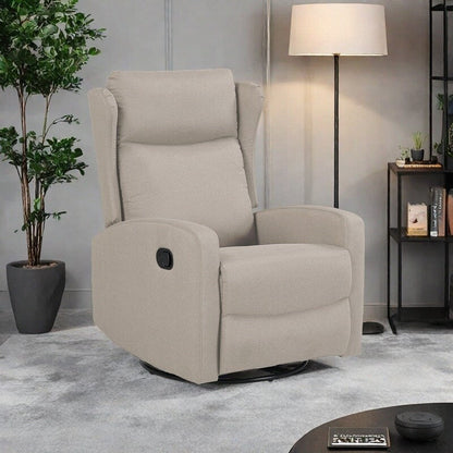 360 Swivel Rocking Recliner Chair with Adjustable Backrest - Modern Design for Living Room, Office and Entertainment Spaces
