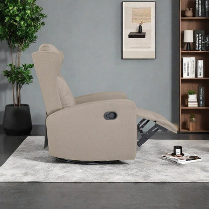 360 Swivel Rocking Recliner Chair with Adjustable Backrest - Modern Design for Living Room, Office and Entertainment Spaces