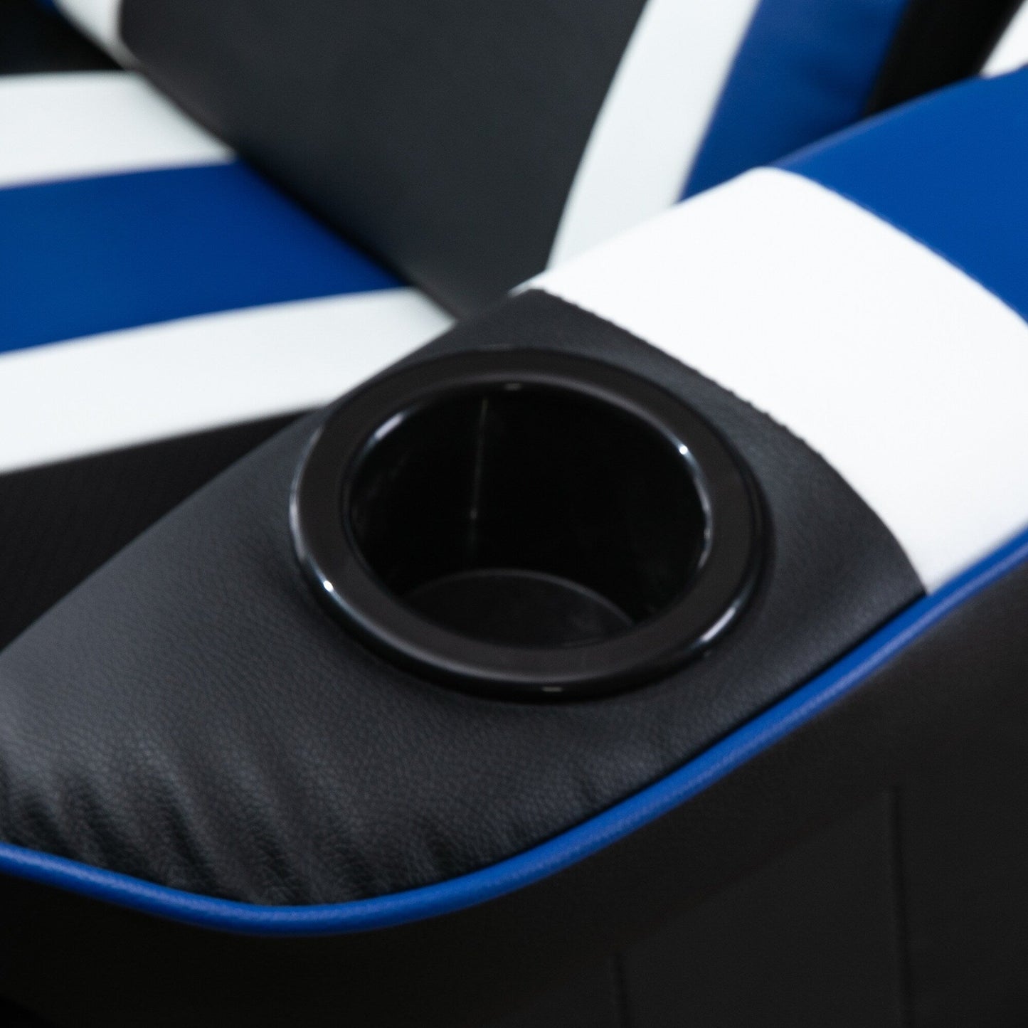 360Â° Rotation Gaming Chair Racing Style Computer Recliner Ergonomic Office Chair with Lumbar Support, Footrest and Cup Holder