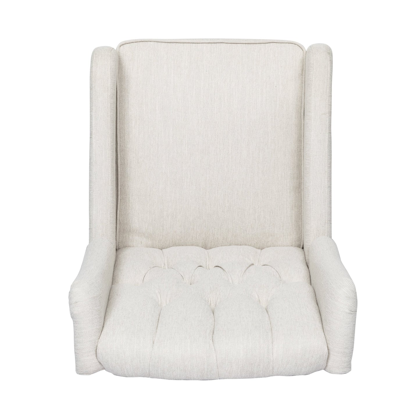 360° Rotation Lounge Chair with Classic Style for Living Room or Bedroom, Lever-Control Recliner for Reading & Relaxation