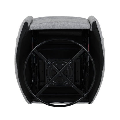 360° Swivel Manual Recliner with Rocking & Adjustable Back