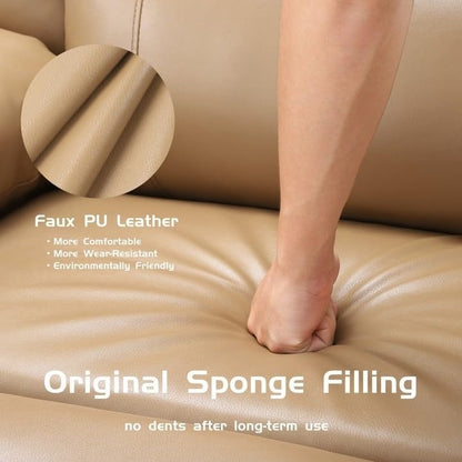 360° Swivel Oversized Recliner Chairs with Heat and Massage