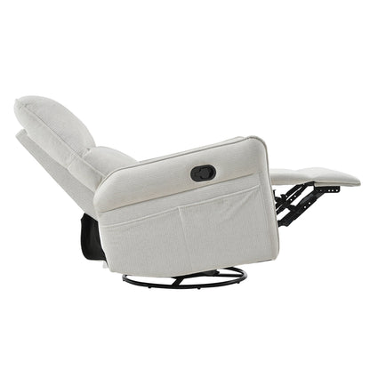 360Â° Swivel Rocker Manual Recliner Chair for Living Room, Bedroom