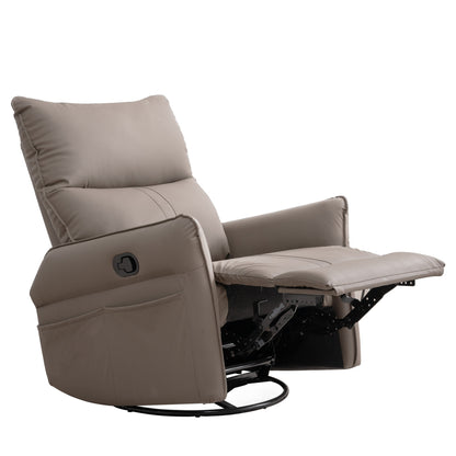 360Â° Swivel Rocker Manual Recliner Chair for Living Room, Bedroom