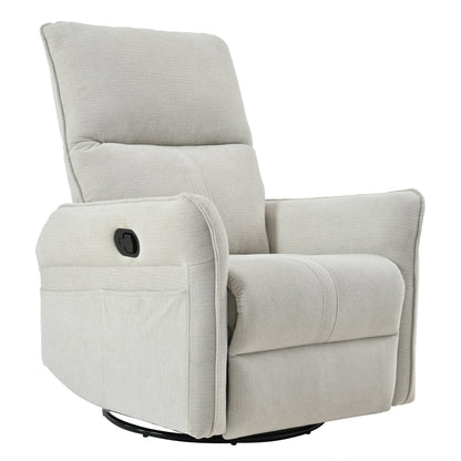360Â° Swivel Rocker Manual Recliner Chair for Living Room, Bedroom