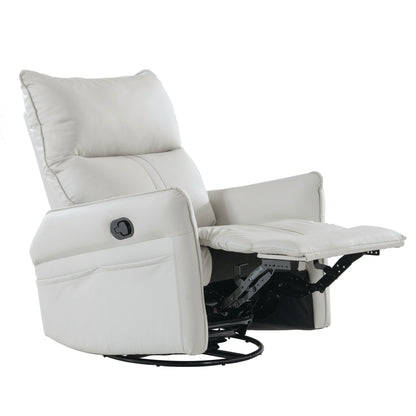 360Â° Swivel Rocker Manual Recliner Chair for Living Room, Bedroom