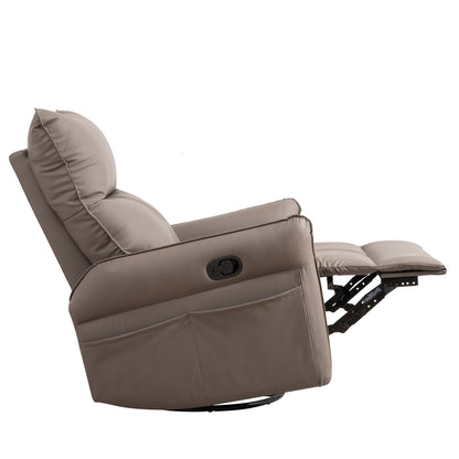 360Â° Swivel Rocker Manual Recliner Chair for Living Room, Bedroom