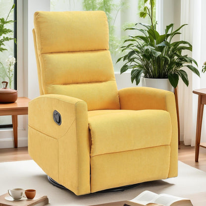 360Â° Swivel Rocker Manual Recliner Chair for Living Room