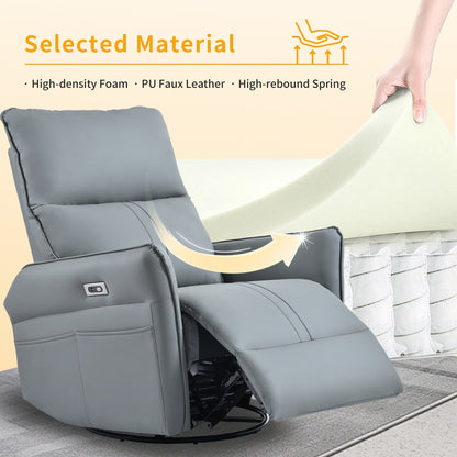 360° Swivel Rocker Recliner Chair