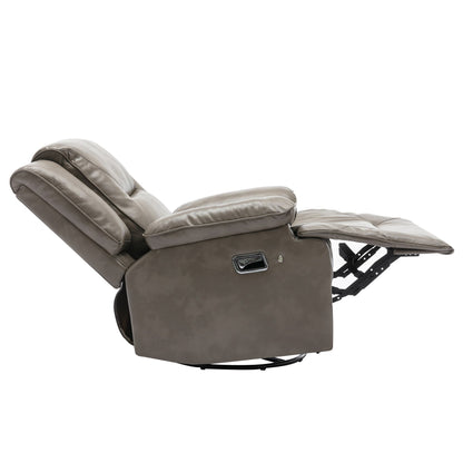 360° Swivel and Rocking Home Theater Recliner