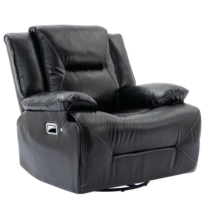 360° Swivel and Rocking Home Theater Recliner