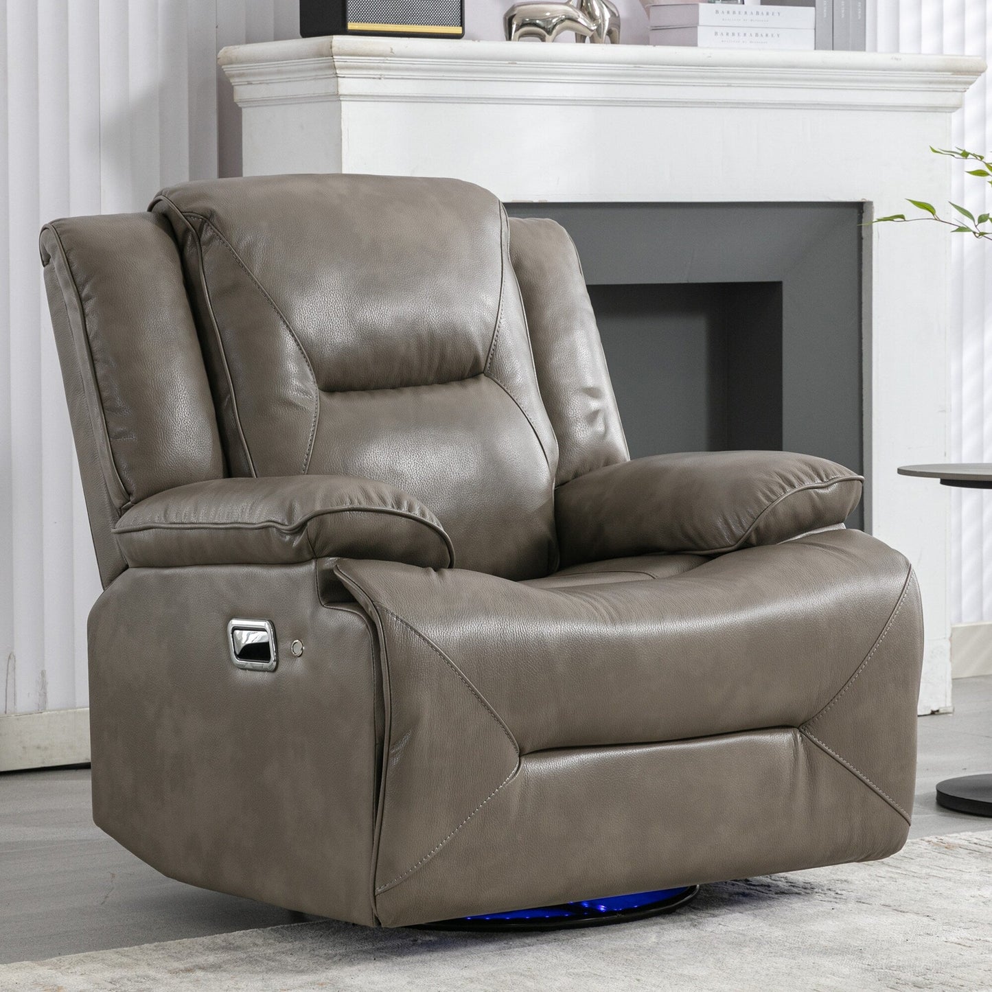 360° Swivel and Rocking Home Theater Recliner