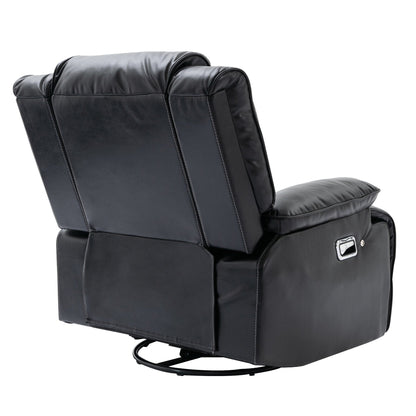 360° Swivel and Rocking Home Theater Recliner