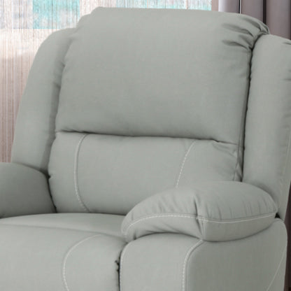 39 Wide Faux Leather Manual Swivel Standard Recliner