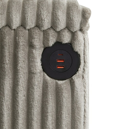 4-seater Corduroy Sofa Couch