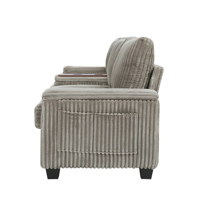 4-seater Corduroy Sofa Couch