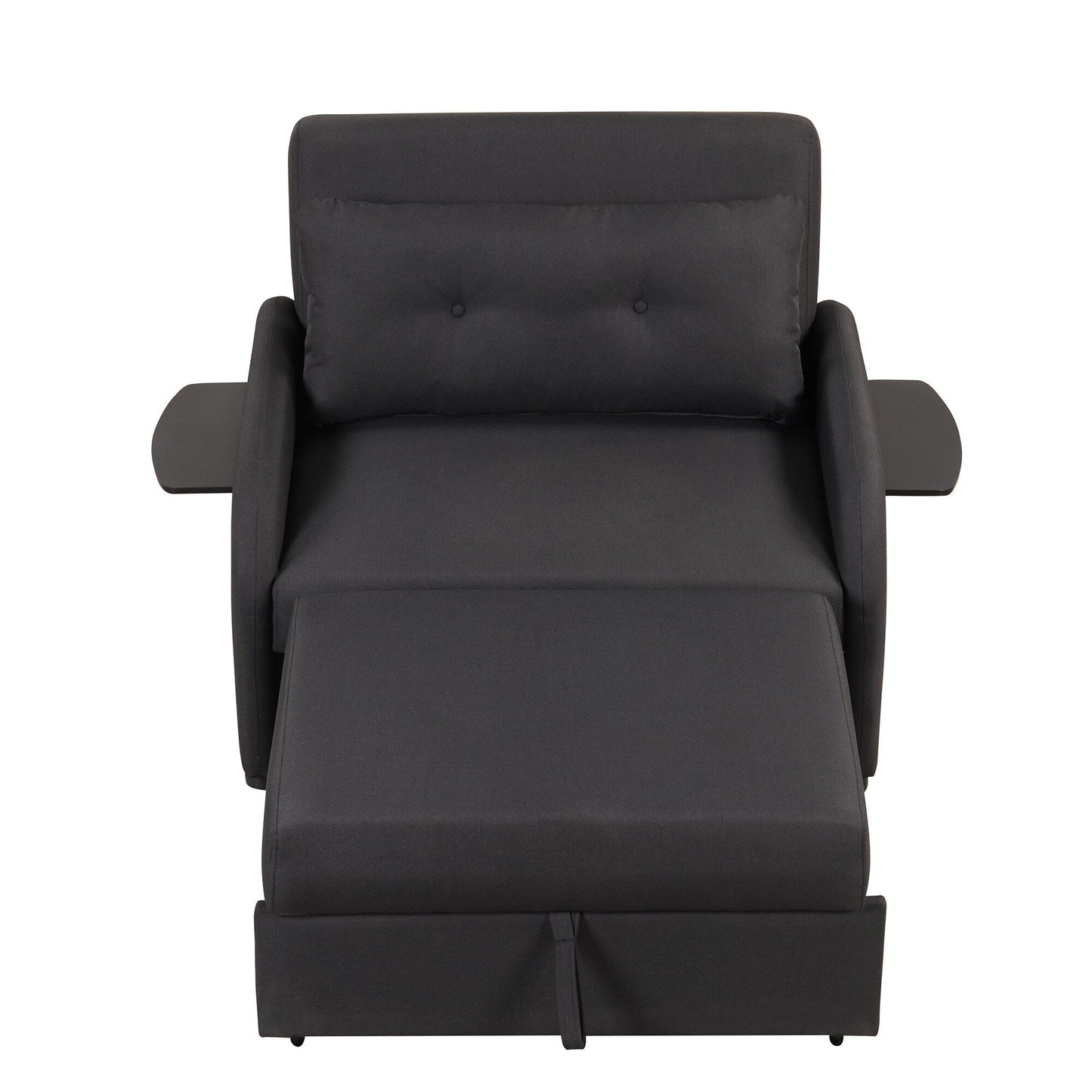 48.82-Seater Sleeper Sofa 3 in 1 with 2 Wing Table and USB Charge