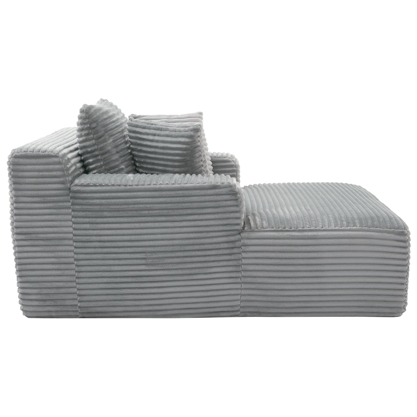 48.82-Seater Sleeper Sofa with Removable Pillows for Living Room and Bedroom
