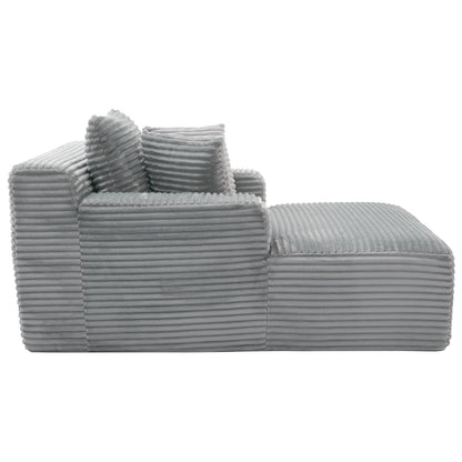 48.82-Seater Sleeper Sofa with Removable Pillows for Living Room and Bedroom