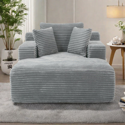 48.82-Seater Sleeper Sofa with Removable Pillows for Living Room and Bedroom