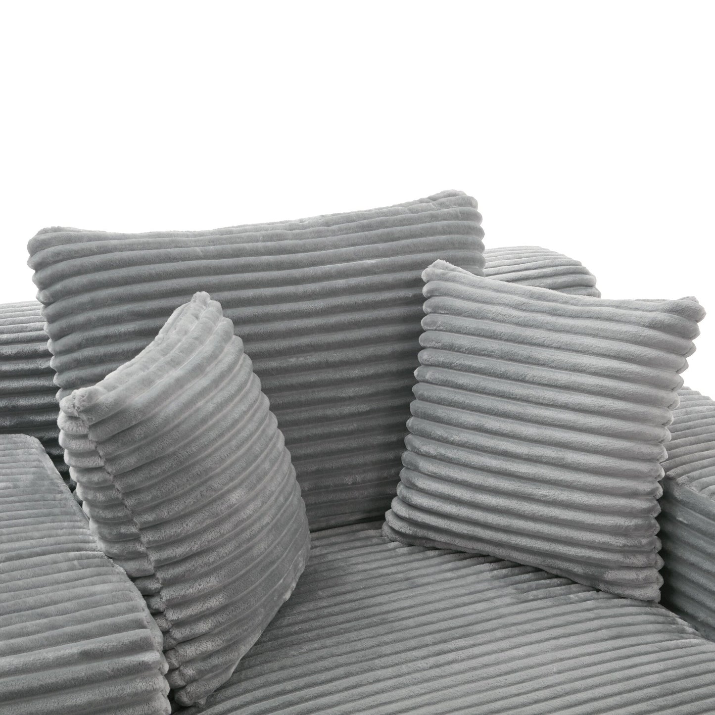 48.82-Seater Sleeper Sofa with Removable Pillows for Living Room and Bedroom