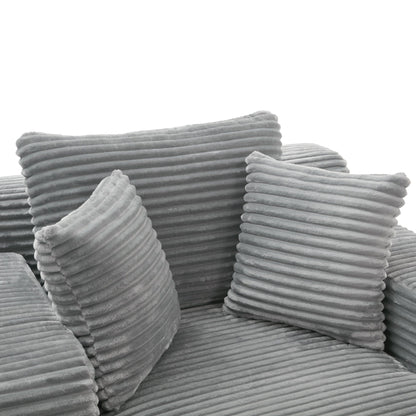 48.82-Seater Sleeper Sofa with Removable Pillows for Living Room and Bedroom