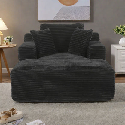 48.82-Seater Sleeper Sofa with Removable Pillows for Living Room and Bedroom