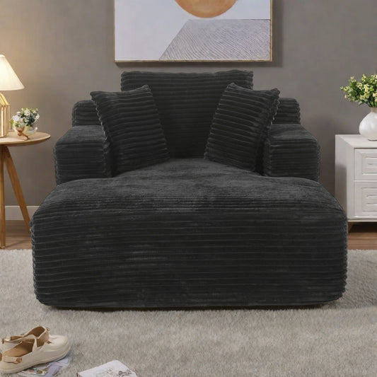 48.82-Seater Sleeper Sofa with Removable Pillows for Living Room and Bedroom