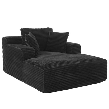 48.82-Seater Sleeper Sofa with Removable Pillows for Living Room and Bedroom