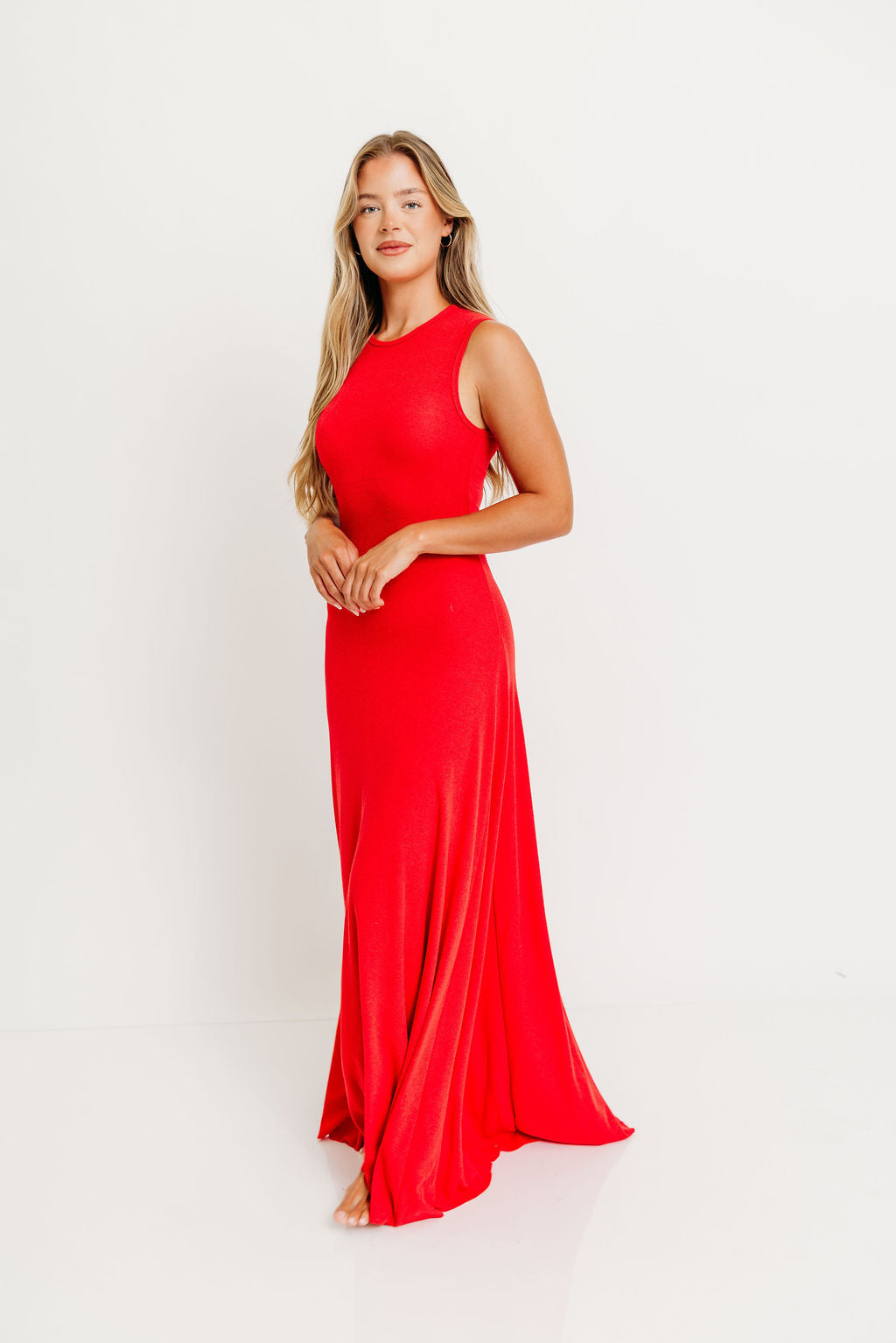 Effortless Maxi Dress in Shirley Temple