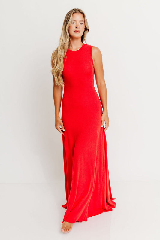 Effortless Maxi Dress in Shirley Temple