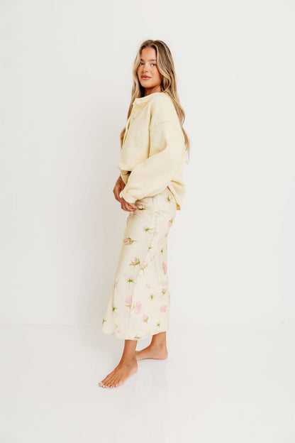 Hartford Cardigan Top in Butter - Sign Up for Fall Restock