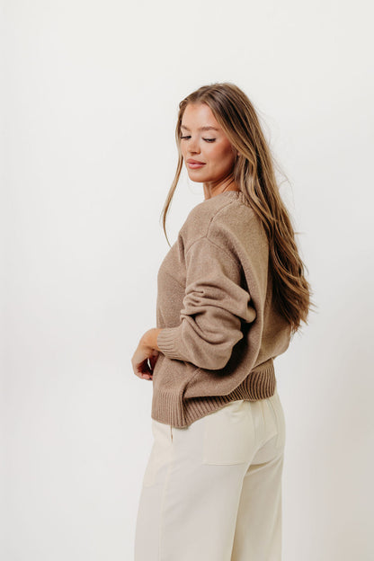 Desiree Sweater in Mocha