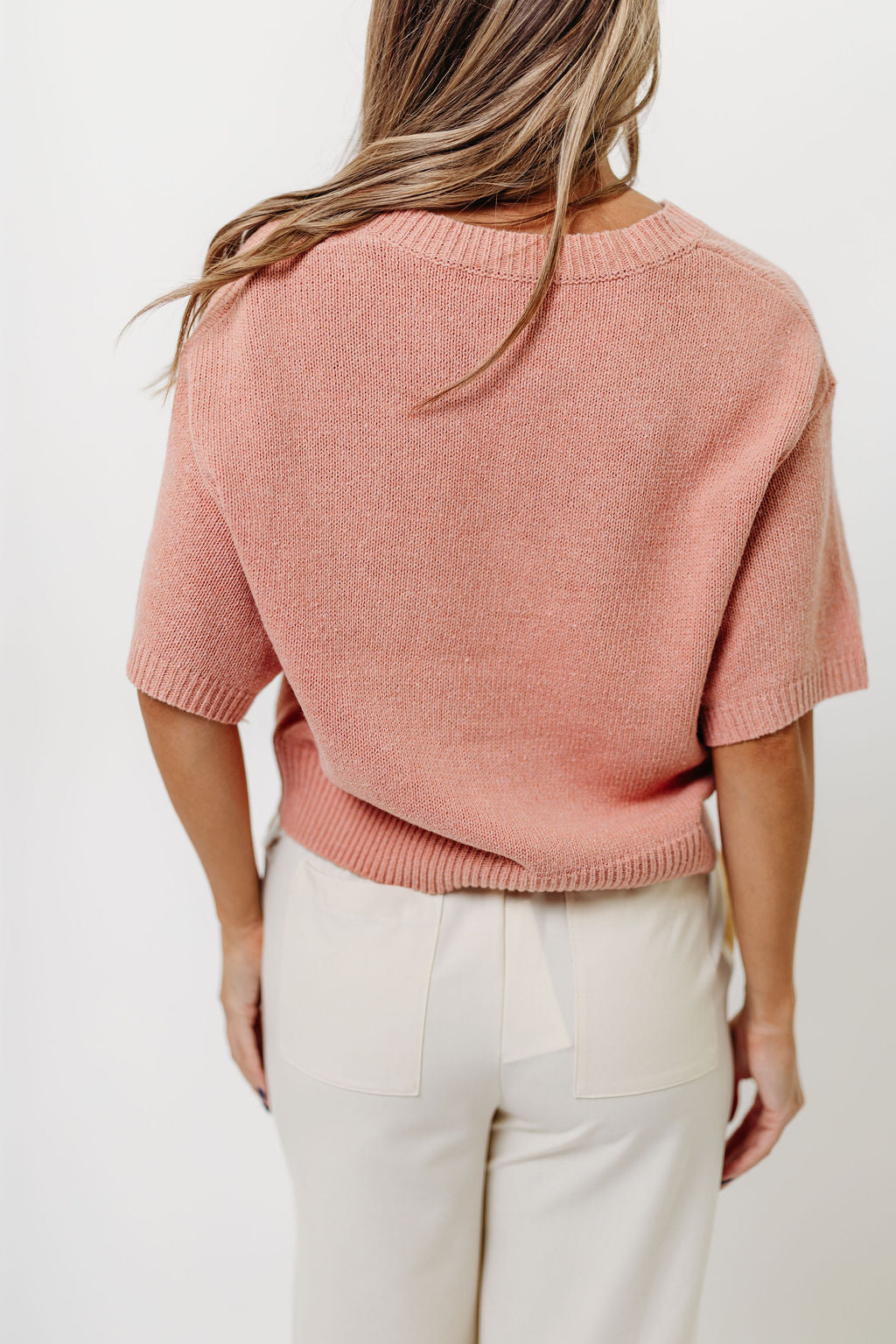 Katalina Cardigan Top in Pink