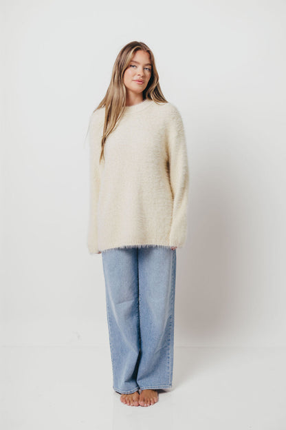 Jane Pullover Sweater in Cream
