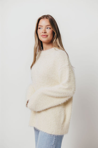 Jane Pullover Sweater in Cream