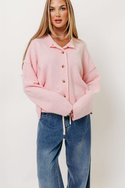 Kyla Cardigan Sweater in Ballet